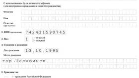 Как правильно заполнить ИНН в Билайн