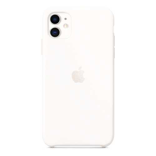 Чехол Apple для iPhone 11 Silicone Case - White в Билайн