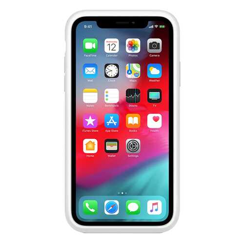Чехол Apple для iPhone XR Max White (MU7N2ZM/A) в Билайн