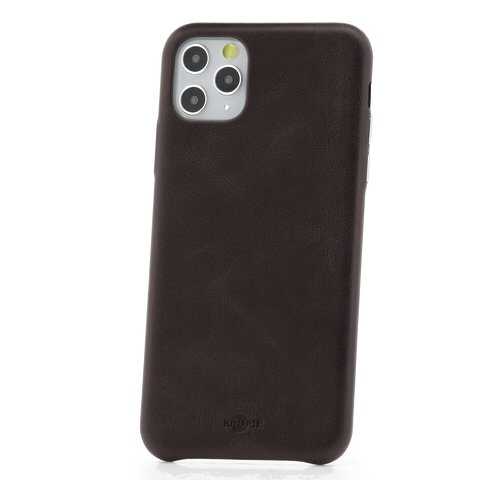 Чехол Apple iPhone 11 Pro Kruche IXSMAXL E02 Leather Dark Brown в Билайн