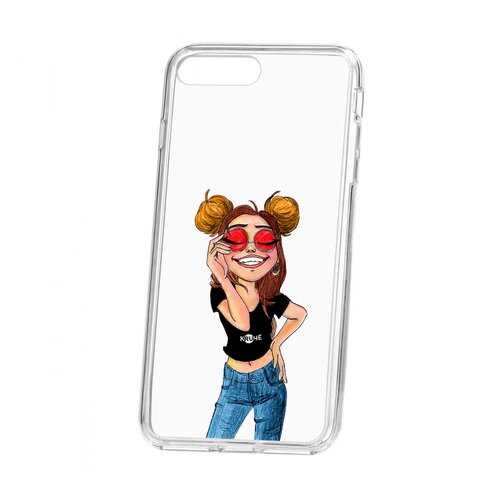 Чехол Apple iPhone 7 Plus Kruche Print Smiling в Билайн