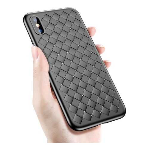 Чехол Baseus BV Weaving для iPhone X/XS Black в Билайн