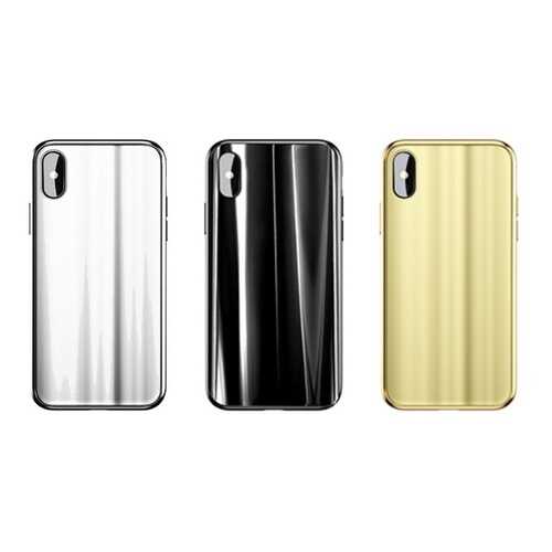 Чехол Baseus Glass Sparkling Case для Apple iPhone X в Билайн