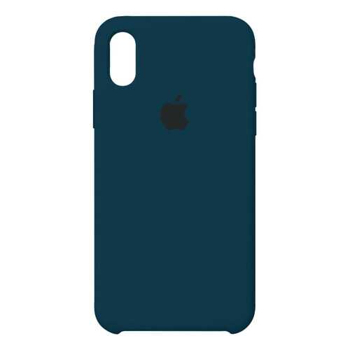 Чехол Case-House для iPhone X/XS, Космический синий в Билайн