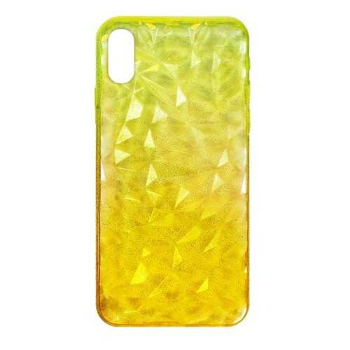 Чехол Crystal Krutoff для iPhone X/XS Yellow в Билайн