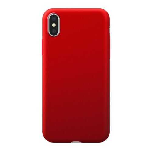 Чехол Deppa Case Silk для Apple iPhone XS Max Red в Билайн