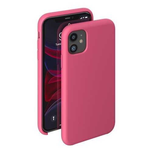 Чехол Deppa Liquid Silicone Case для Apple iPhone 11 (Фуксия) в Билайн