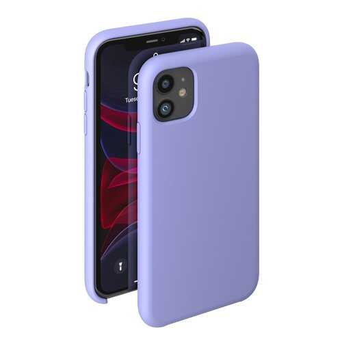 Чехол Deppa Liquid Silicone Case для Apple iPhone 11 (Лавандовый) в Билайн