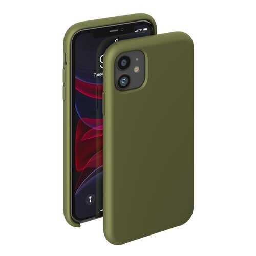 Чехол Deppa Liquid Silicone Case для Apple iPhone 11 Olive в Билайн
