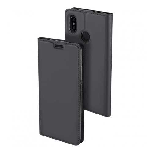 Чехол Dux Ducis с карманом для Xiaomi Redmi Note 6 Pro Grey в Билайн