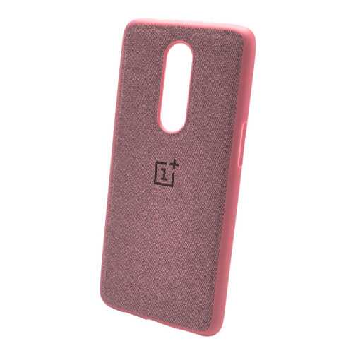 Чехол Fiber Logo для OnePlus 6 Maroon в Билайн