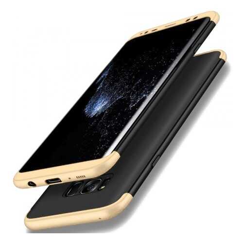 Чехол GKK LikGus для Samsung G955 Galaxy S8 Plus Black/Gold в Билайн