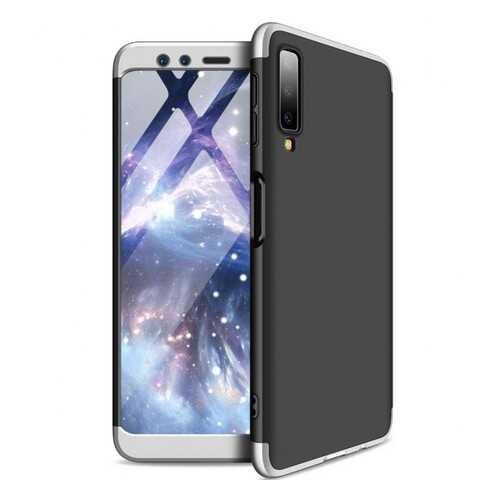 Чехол GKK LikGus для Samsung Galaxy A9 (2018) Black/Silver в Билайн