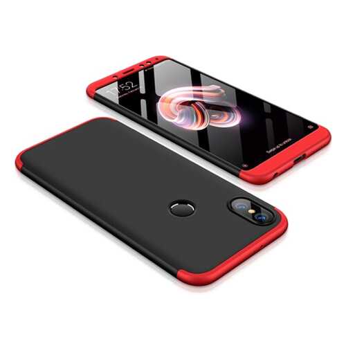 Чехол GKK LikGus для Xiaomi Redmi Note 5 Pro/Note 5 (DC) Black/Red в Билайн