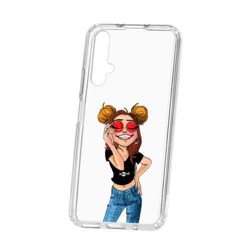 Чехол Huawei Honor 20 Kruche Print Smiling в Билайн