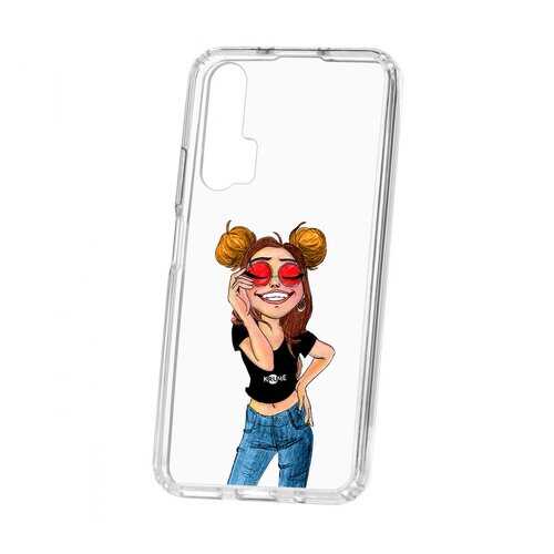 Чехол Huawei Honor 20 Pro Kruche Print Smiling в Билайн