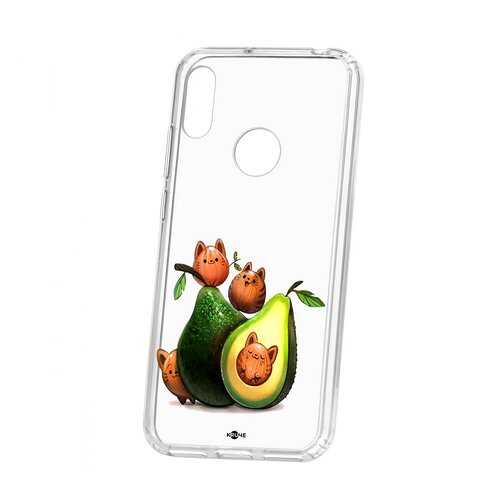 Чехол Huawei Y6 2019 Kruche Print Авокотики в Билайн