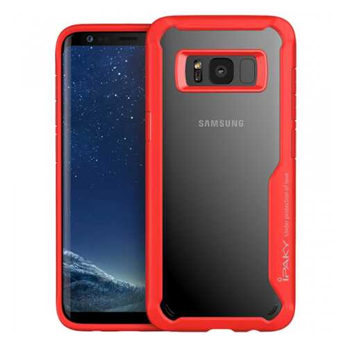 Чехол iPaky Luckcool Series для Samsung G955 Galaxy S8 Plus Red в Билайн