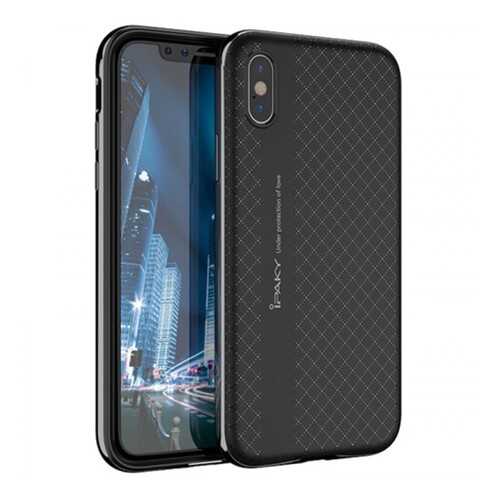 Чехол iPaky +PC для Apple iPhone X (5.8)/XS (5.8) Black/Grey в Билайн