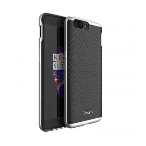 Чехол iPaky +PC для OnePlus 5 Black/Silver в Билайн