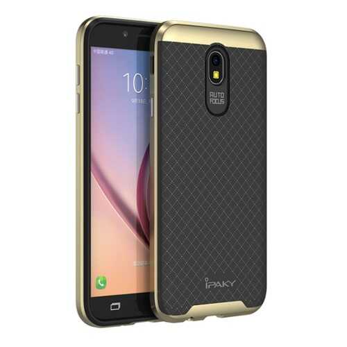 Чехол iPaky +PC для Samsung J730 Galaxy J7 (2017) Black/Gold в Билайн