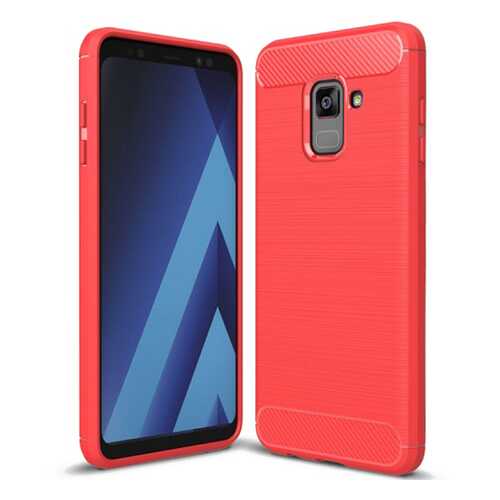 Чехол iPaky Slim Series для Samsung A730 Galaxy A8+ (2018) Red в Билайн