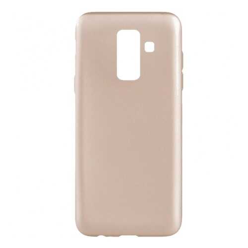 Чехол J-Case THIN для Samsung Galaxy A6 Plus (2018) Gold в Билайн