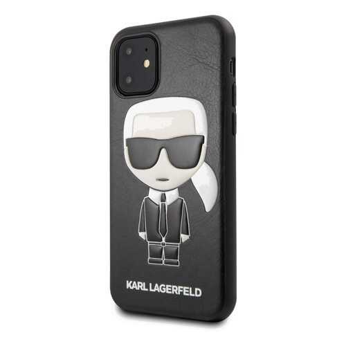 Чехол Karl Lagerfeld PU Leather Iconik (KLHCN61IKPUBK) для iPhone 11 (Black) в Билайн