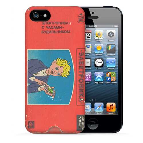 Чехол KAWAI для iPhone 5/5s Electronica в Билайн