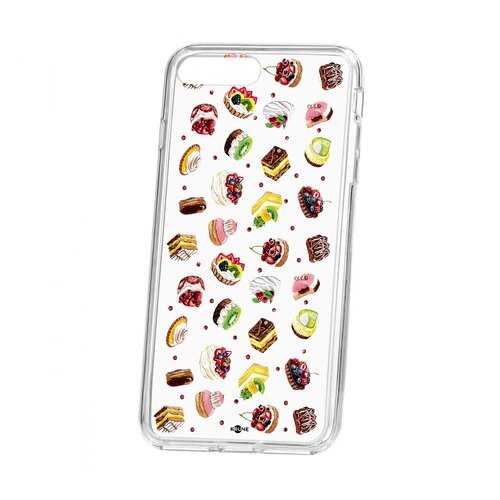 Чехол Kruche Apple iPhone 7 Plus Print Cake в Билайн