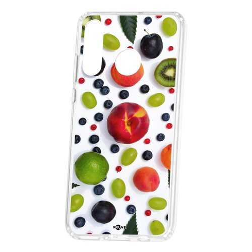 Чехол Kruche Huawei P30 Lite Print Fruits в Билайн