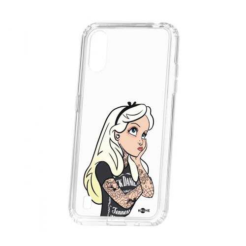 Чехол Kruche Samsung Galaxy A01/A015 Print Tattoo Girl в Билайн