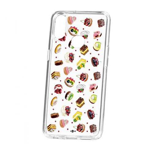 Чехол Kruche Samsung Galaxy A10S Print Cake в Билайн