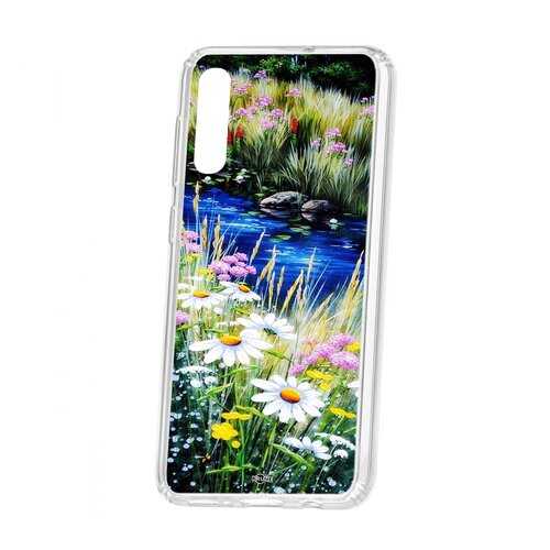 Чехол Kruche Samsung Galaxy A50 2019 Print Ромашки у ручья в Билайн