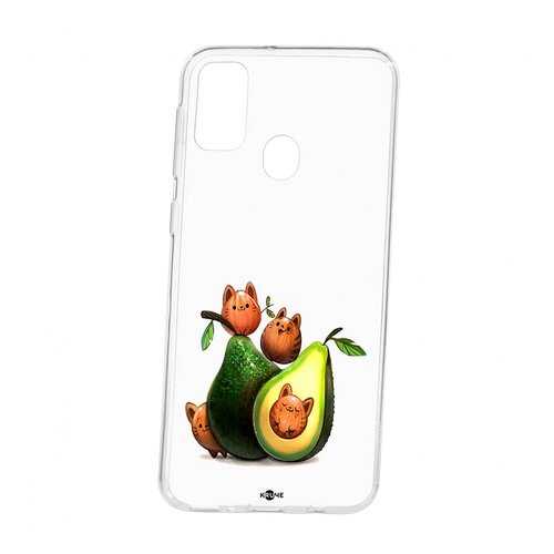 Чехол Kruche Samsung Galaxy M30S Print Авокотики в Билайн