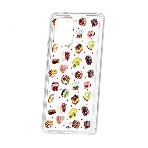 Чехол Kruche Samsung Galaxy S10 Lite Print Cake в Билайн