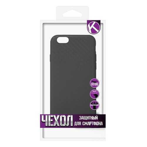 Чехол Krutoff для iPhone 6/6S Black в Билайн