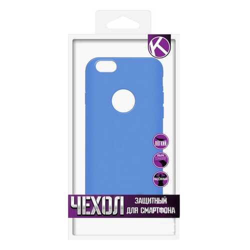 Чехол Krutoff для iPhone 6/6S Light Blue в Билайн