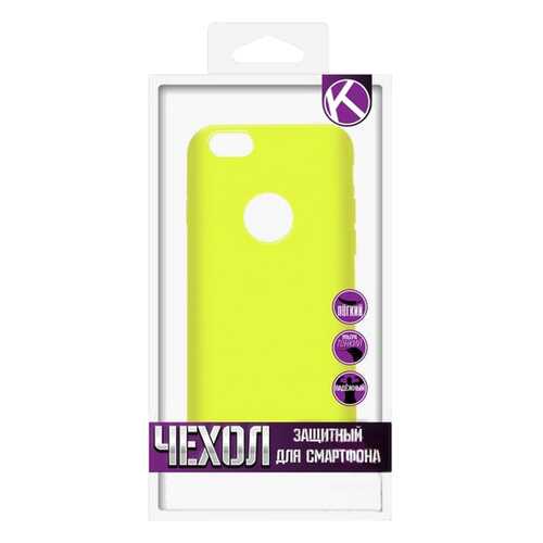 Чехол Krutoff для iPhone 6/6S Yellow в Билайн