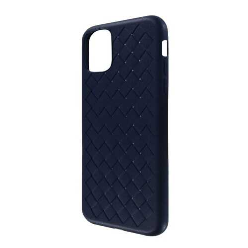 Чехол Krutoff Silicone braided для iPhone 11 Pro Blue в Билайн