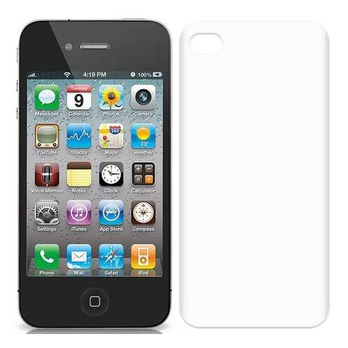 Чехол Krutoff TPU для iPhone 4/4S Transparent в Билайн