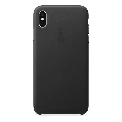 Чехол Leather Case для iPhone XS Max, LCIPXSM-01-BLAC в Билайн