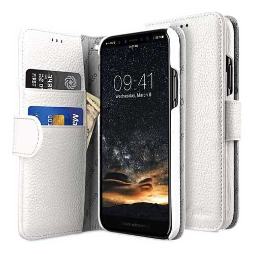 Чехол Melkco для Apple iPhone X/XS White в Билайн