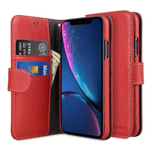 Чехол Melkco для Apple iPhone Xr - Wallet Book Type - Red в Билайн