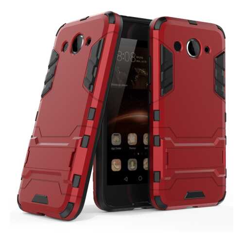 Чехол MyPads для Huawei Y3 2017 Red в Билайн