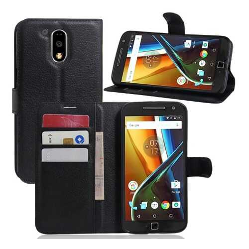 Чехол MyPads для Motorola Moto G4 Plus (XT1642) 5.5 Black в Билайн