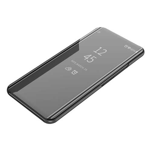 Чехол MyPads для Oppo R9 plus Clear View Cover Black в Билайн