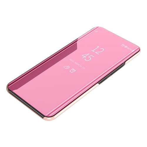 Чехол MyPads для Samsung Galaxy J7 Prime SM-G610F/DS 5.5 Clear View Cover Pink в Билайн