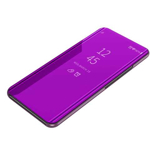 Чехол MyPads для Samsung Galaxy J7 Prime SM-G610F/DS 5.5 Clear View Cover Violet в Билайн