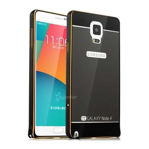 Чехол MyPads для Samsung Galaxy Note 4 Black в Билайн
